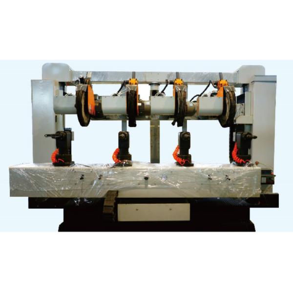 Rotary Automatic Brass Tube CNC Industrial Buffing Machine No Need Dusting