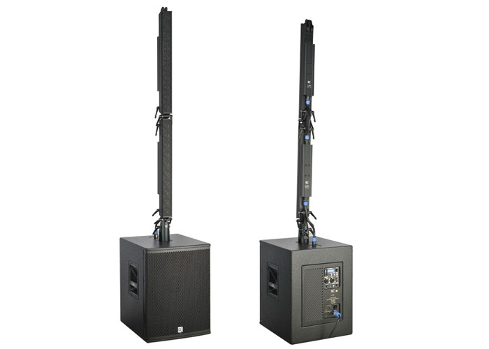 Amplfier Stage Column Array Speakers Musical Equipment CE / RoHS , outdoor loudspeakers