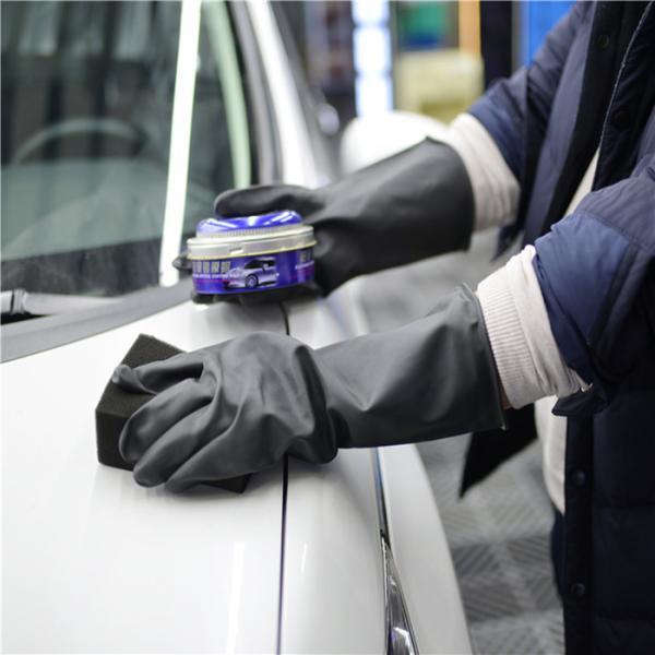 Tear Resistant Heavy Duty Long Rubber Gloves , Rubber Safety Gloves