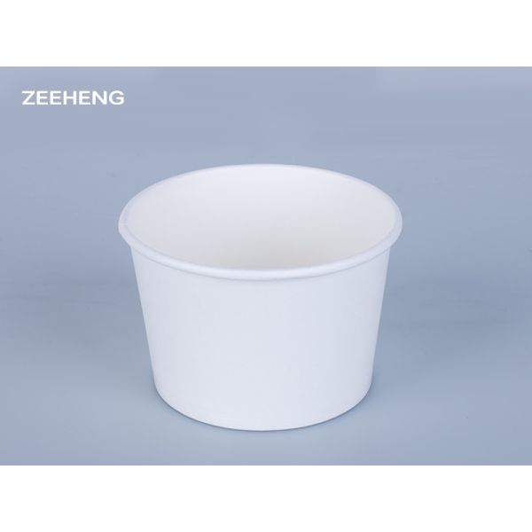 Plastic / Paper Lid Cold Drink 16oz Soup Cup Recyclable and Versatile for Any Drink