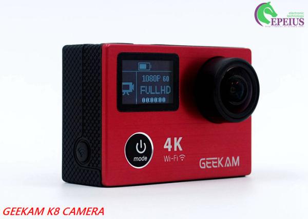 14MP Waterproof Action Camera Panasonic CMOS With Aluminium Alloy Front Cover HDMI Wifi