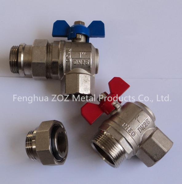 1 Angle Ball Valve For Manifolds ,  Floor Manifold Angle Union Ball Valves, Manifold Angle Ball Valves 1″ BSP