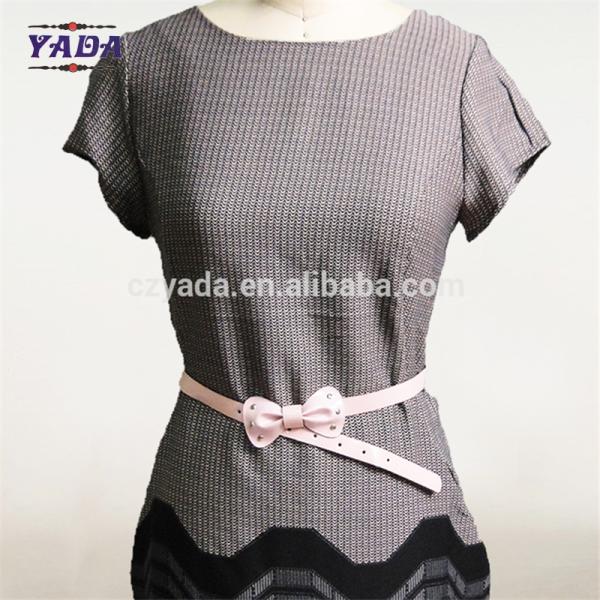 Женщины стройный фит бодикон печатный дизайн границы Китайское платье мода женская одежда женщины дамы для продажи