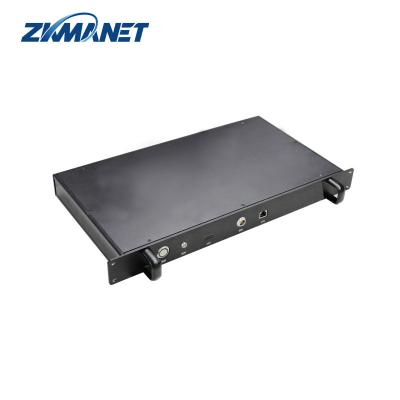 1U Rack Ship Mounted 40dBm MESH Video Data Link Transmitter with 82Mbps GPS/BD Range 20km