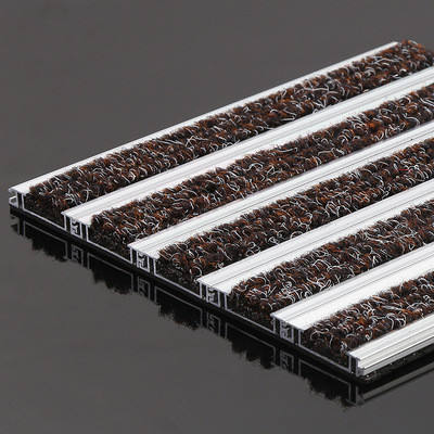 UV Resistant All Weather Aluminum Entrance Mat For Outdoor High Traffic Areas