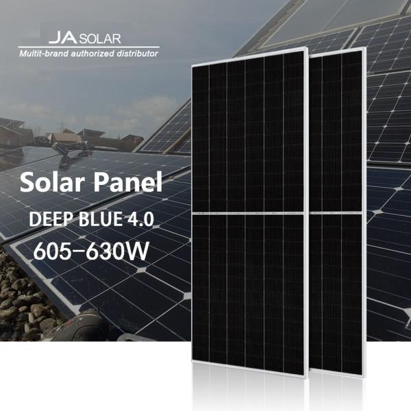 605W 610W 615W 620W 625W 630W Painel solar fotovoltaico bifacial de vidro duplo tipo N