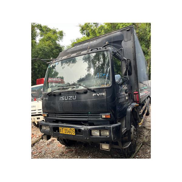 Japão ISUZU LHD caminhão de carga manual de segunda mão caminhão de carga 4x2 Drive