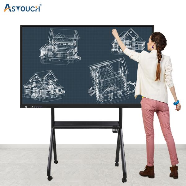 Уча взаимодействующая чернота экрана Whiteboard взаимодействующая умная панель RoHS