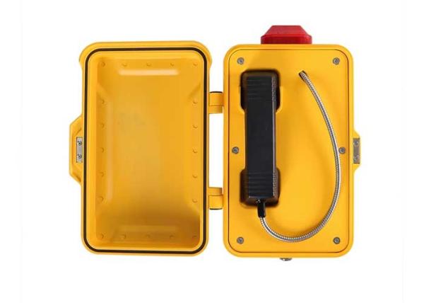 Highway Outdoor Emergency Phone , Industrial Sip Phone SOS Function For Roadside