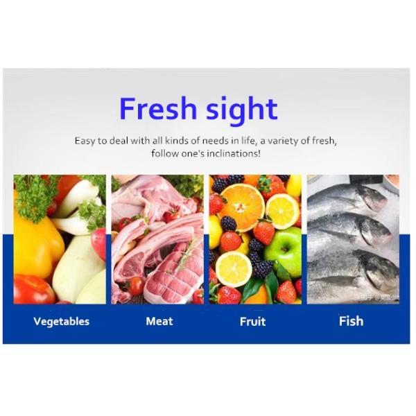 Анти- бактериальный коммерчески холодильник 1200 * 700 * 800ММ ресторана