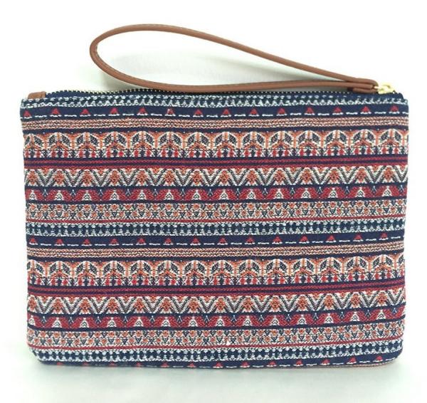 2016 summer new European and American fashion handbags beautifully woven bag Clutch