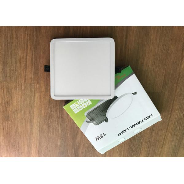 Small Led Slim Panel Light Square 6000k 4 Dimension With Pure Light Color