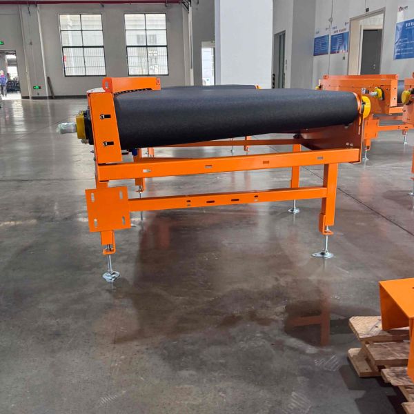 Continuous Conveying Warehouse Conveyor Belt Systems High Reliability For E Commerce