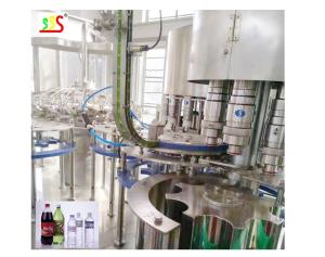 2000 - 30000 garrafas por hora que lavam a máquina tampando de enchimento autom