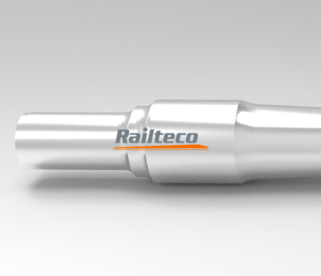 High Strength Railway Axle 192mm Wheel Seat Diameter With ISO Certification