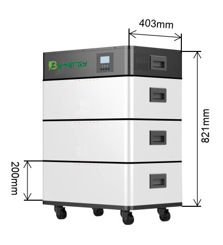клетки иона лития накопления энергии солнечной батареи 300Ah 15Kwh Lifepo4