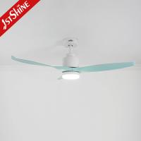 Escurecer ilumina 52 de teto polegadas lâminas verdes modernas do fã de 3 com motor da C.C.