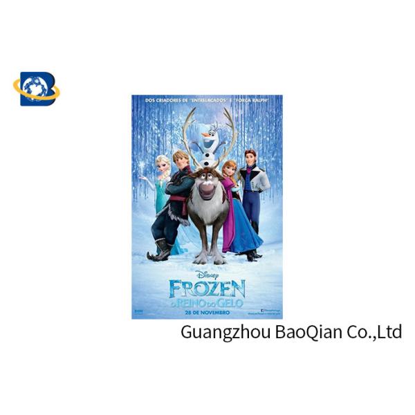 Anime Design 3D Lenticular Poster Printing / Customized 3D Lenticular Wall Art