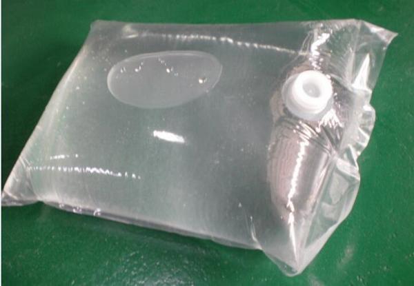 Transparent Edible Oil Aseptic Bag Custom  Liquid Bib Bag One Spout