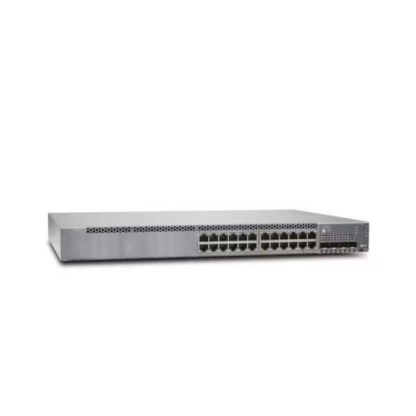 Interruptor Ethernet EX2300-24T-DC personalizado de 24 puertos para portátil con velocidad de transmisión de 10/100/1000Mbps y 4 X 1/10G SFP/SFP