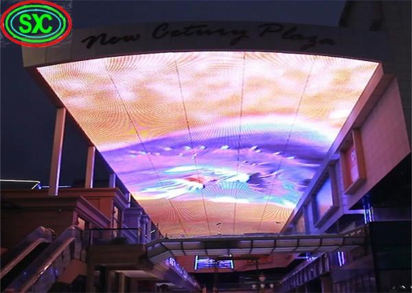 Display LED de tecto de publicidade interior / Ecrã LED de alta resolução / Painel LED de poupança de energia