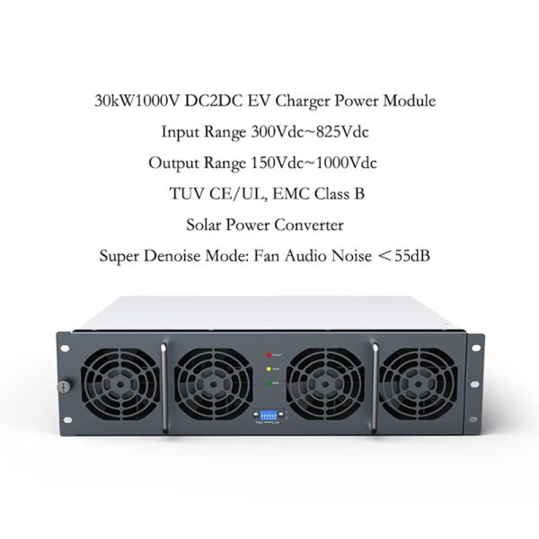 High Voltage MPPT Solar Inverter Dcdc Power Module 30kw for DC Input Charger