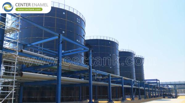 Tanques de armazenagem de aço para águas residuais de grande capacidade GFS