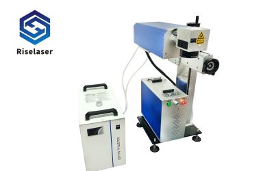 máquina de gravura uv separada do laser 5W para o material frágil