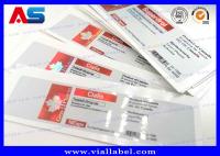 O tubo de ensaio 10ml farmacêutico do holograma etiqueta etiquetas impressas para recipientes plásticos da tabuleta