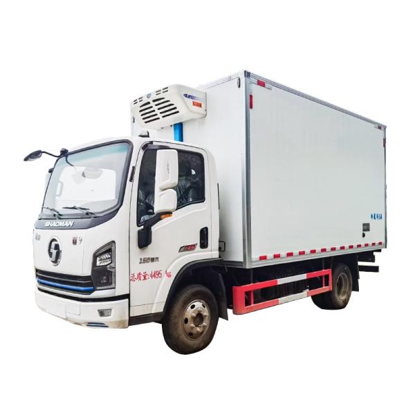 Shanqi 4x2 Refrigerated Truck Food Transport Vehicle with Manual Transmission Type and Maximum Torque Nm ≤500Nm