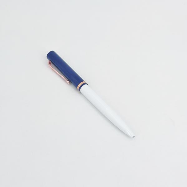 Business Style Aluminum Barrel Press Type Ballpoint Pen 1.0mm Classic Ball Pen