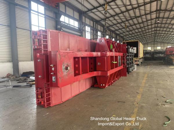 3 Axle 60t Low Loader Semi Trailer for Heavy Cargo Transport