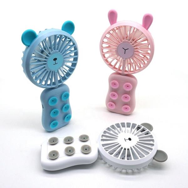 Handheld Night Light Foldable USB Charging Mini Fan