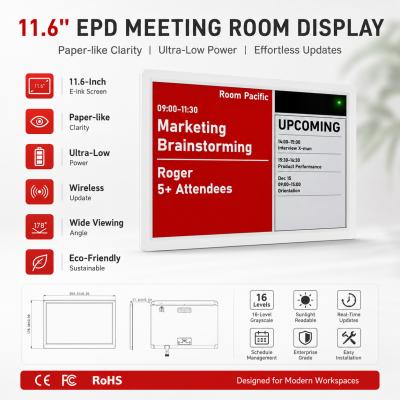 3 Color E Paper Display 11.6" E Ink Display 640x960 For Retail Signage