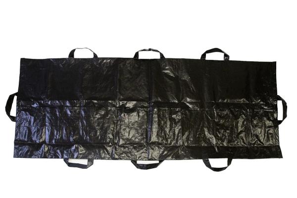 Body Bag Stretcher Combo With 8 Side Handles And Center Zipper, Waterproof Bags For Outdoor Camping Hiking
