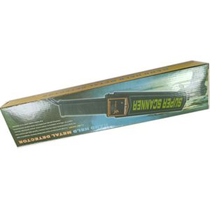 Водоустойчивый металл детектора безопасностью Pin 60mm ручной для гостиницы