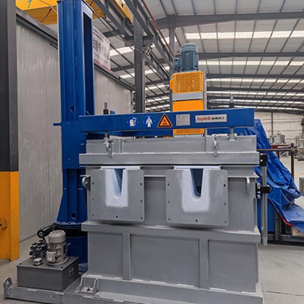 Máquina de desgasificación de aluminio rotatoria para la filtración del aluminio fundido