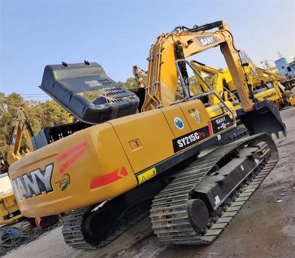 Pintura original Excavadora grande usada 30000kg Máquina de excavadora usada
