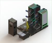 Máquina de molienda de alta eficiencia con célula robótica FANUC mejora la productividad