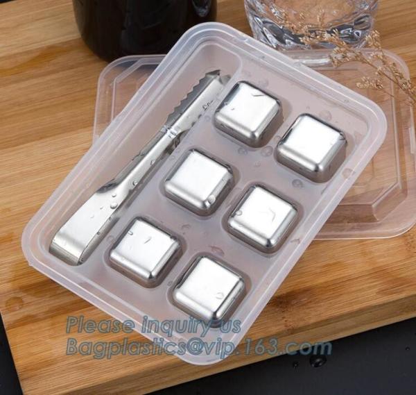 stainless steel whisky stones free sample reusable metal ice cubes, Stainless Steel Whiskey Chilling Rocks Ice Cube Whis