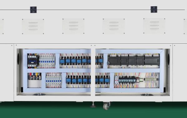 Passage de chauffage sans plomb du four 2500mm de ré-écoulement de convoyeur de maille pour la chaîne de production de LED