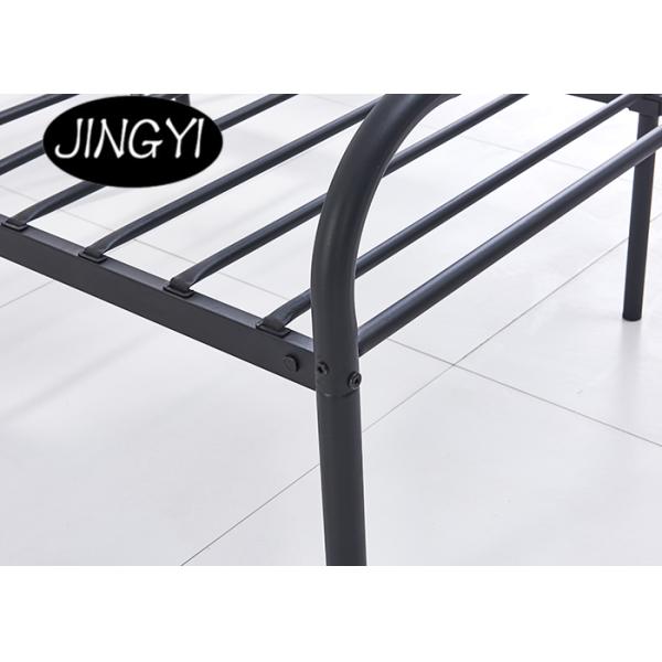 King Platform Black Steel 120CM 150CM Modern Metal Bed Frame