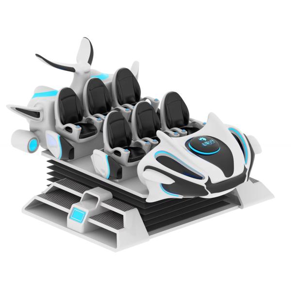 Cine VR 9D de 6 asientos, Cine VR Club Plus, Innovador para Atracciones de Realidad Virtual en Parques