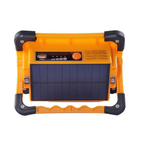 Luz recarregável posta solar do trabalho do diodo emissor de luz do FCC 8000k com base magnética