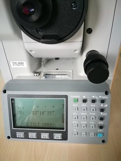 Reflectorless Distance 500m Total Station 3.0 Inch Resolving Power TKS402N