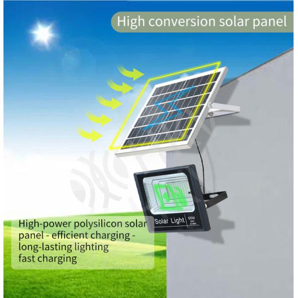 Solar Powered IP65 High Power LED Floodlight Outdoor Security Lights For Garden , Lawn