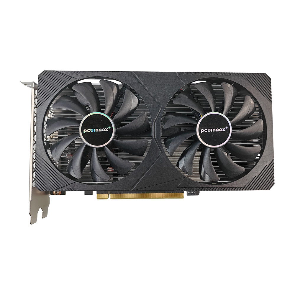 PCWINMAX GeForce GTX 1650 4GB GDDR6 128Bit Игровая графическая карта Выходы DVI/DP/HD