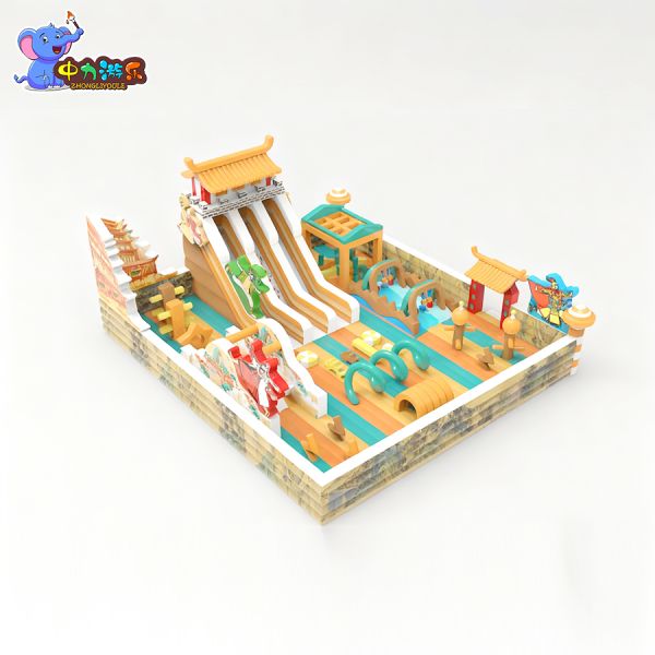 Outdoors Inflatable Bounce House With Slide Inflatable Bouncy Castle for Kids