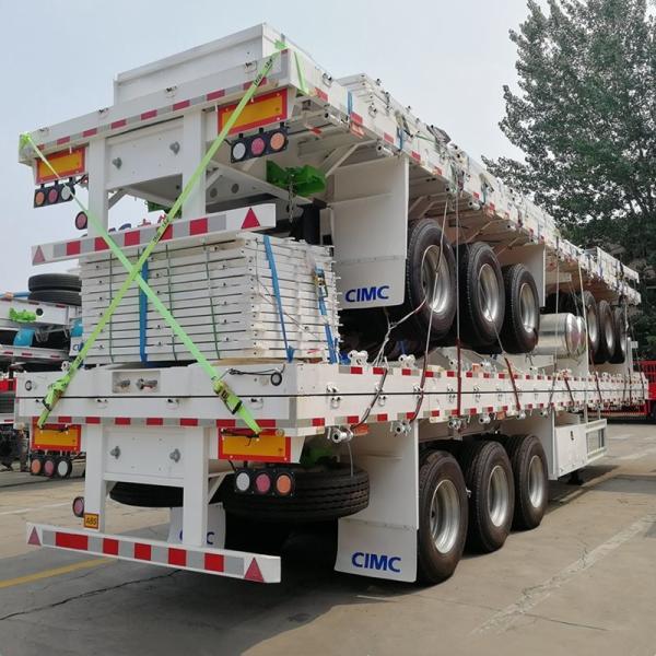 Mechanical Suspension Tri Axle 60T Side Wall Trailer