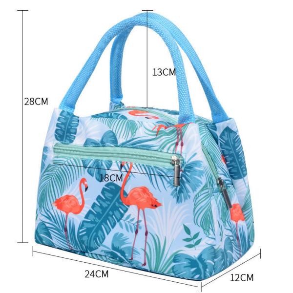 Insulated Thermal Fashion Style Cooler Picnic Lunch Box Bag for Daily Life Needs